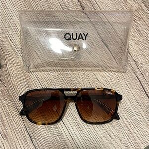 Quay Tortoise Shell Sunglasses